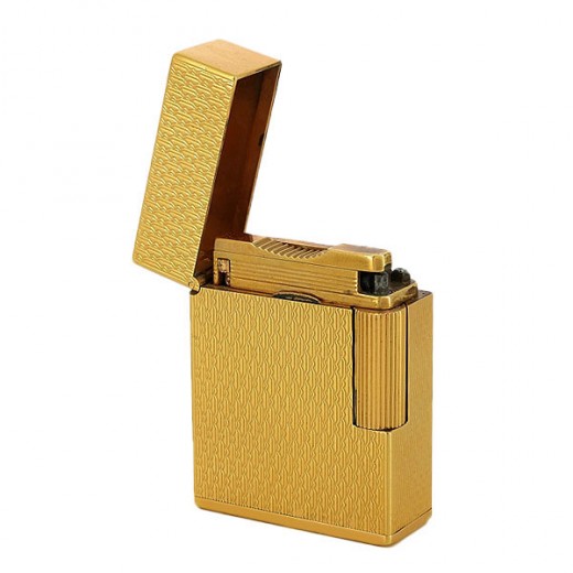 Briquet Dupont en or