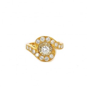 Bague Tourbillon Diamants 2...