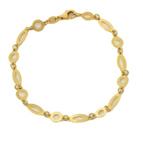 Bracelet en Or Jaune Maille...