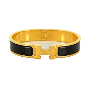 Bracelet Hermès Clic H noir