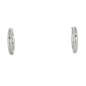 Boucles d'oreilles en or blanc