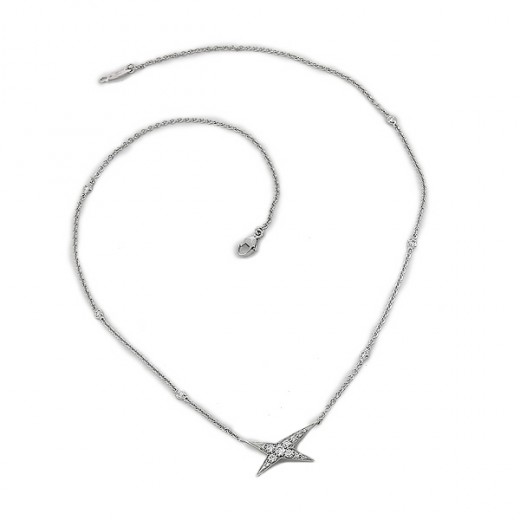 Collier Mauboussin Mes Nuances à Toi En Or Blanc Diamants