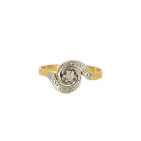 Bague Tourbillon ancienne...