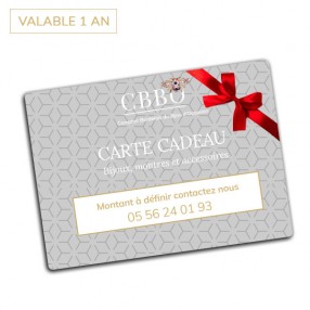 Carte Cadeau Montant à définir