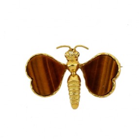 Broche Papillon Vintage en...