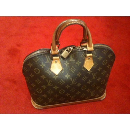 Sac Louis Vuitton " Alma " en toile monogram