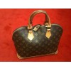 Sac Louis Vuitton " Alma " en toile monogram