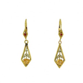 boucles d'oreilles pendantes ancienne boucles d'oreilles pendantes ancienne