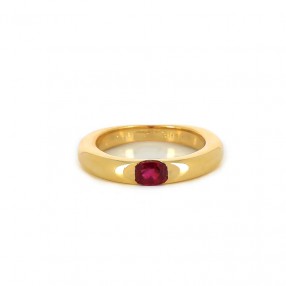 Bague Cartier Ellipse Rubis...