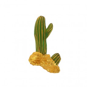 Broche Daum Cactus