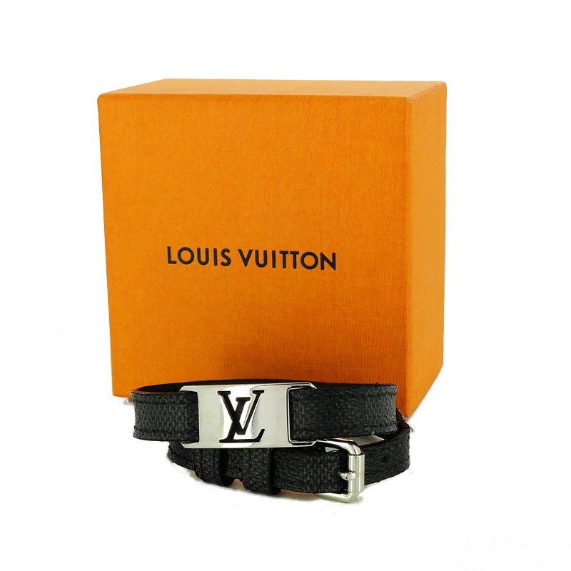 Louis Vuitton Damier Ebene Sign It Bracelet 592534