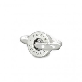 Bague Hermès Voltige en argent