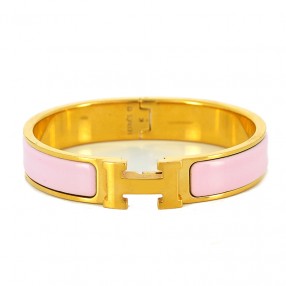 Bracelet Hermès Clic H rose...