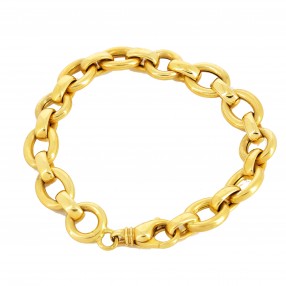 Bracelet moderne en or jaune