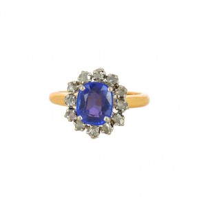 Bague Marguerite 2 ors,...