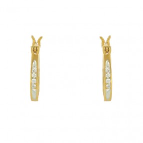 Boucles d'oreilles Demi...