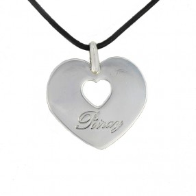 Pendentif Poiray Coeur en...