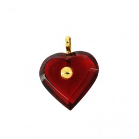 Pendentif Baccarat Coeur en...