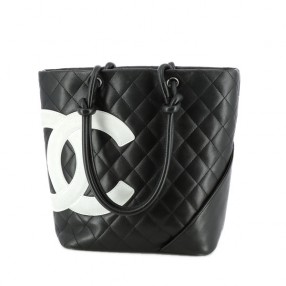 Sac Chanel Cambon en cuir...