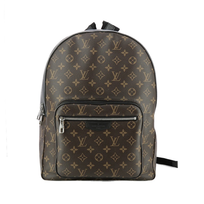 Sac à dos Louis Vuitton Josh en toile monogram macassar