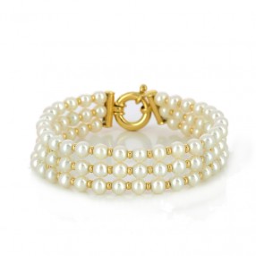 Bracelet 2000' en or jaune...