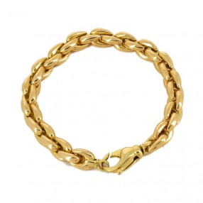 Bracelet moderne en or jaune