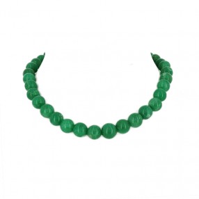 Collier 1980' en aventurine...