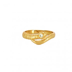 Bague Serpent en or jaune...