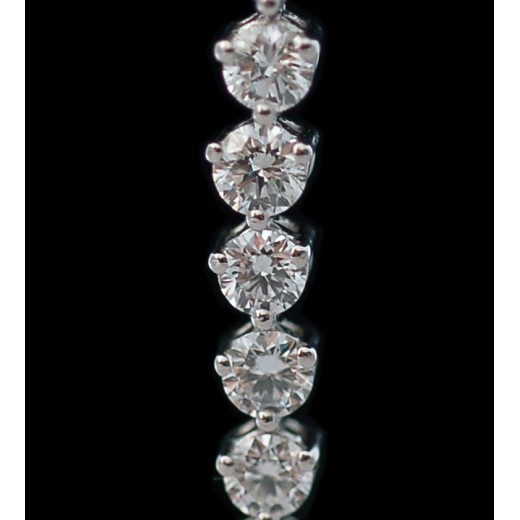 Bracelet ligne diamants