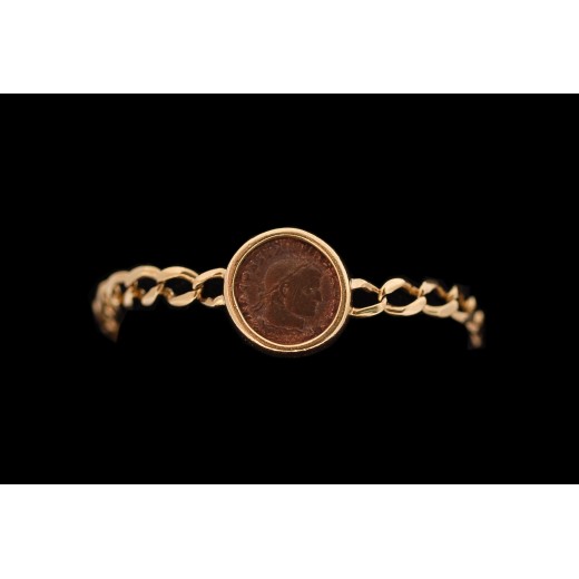 Bracelet BULGARI Monete Anticle en or