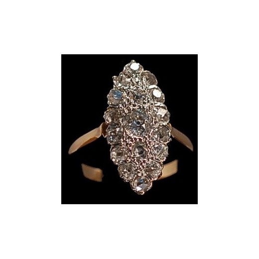 Bague Marquise diamants