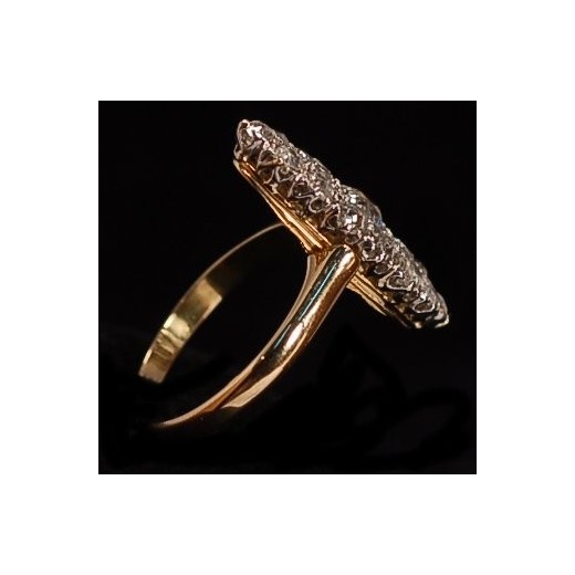 Bague Marquise diamants