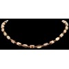 Collier moderne trois ors 
