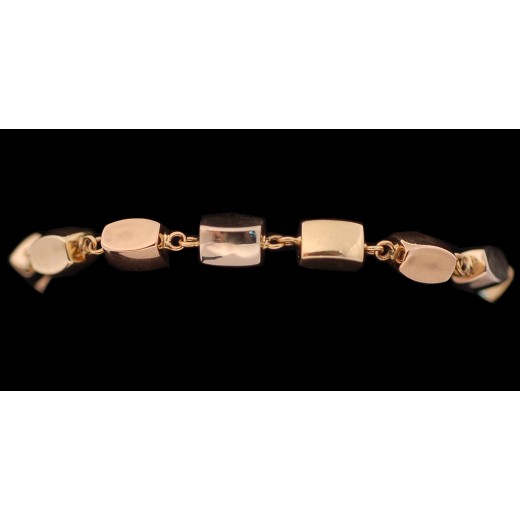 Bracelet moderne  trois ors