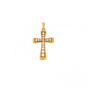 Pendentif ancien Croix en...