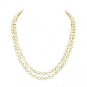 Collier Vintage Deux Rangs...