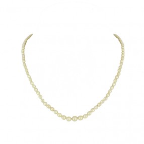 Collier en chute de perles...
