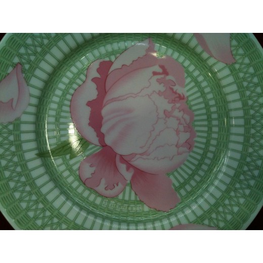Assiettes à dessert Hermès Les Pivoines