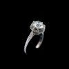 Solitaire diamant 2,44 carats