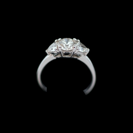 Solitaire diamant 1,30 carat