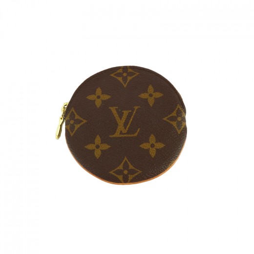 Porte-monnaie rond en toile monogram - Louis Vuitton