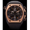 Montre BELL & ROSS BR02-94 Pink gold & carbon