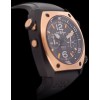 Montre BELL & ROSS BR02-94 Pink gold & carbon