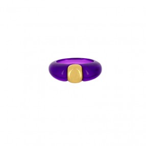 Bague moderne en or jaune...