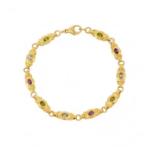 Bracelet en or jaune,...