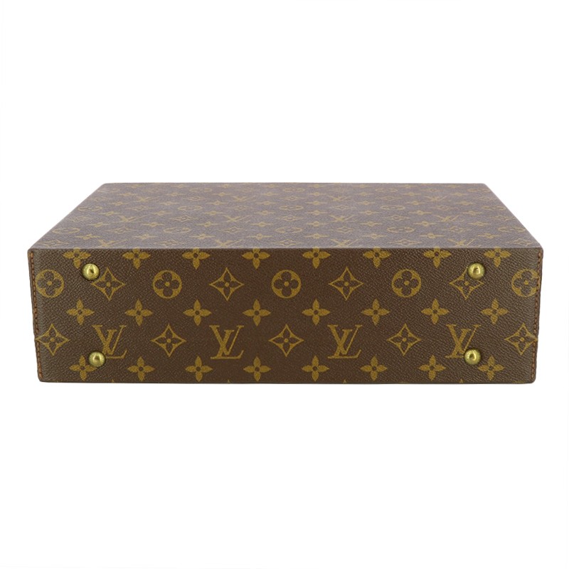 Boite à bijoux cloth home decor Louis Vuitton Brown in Fabric  17291430