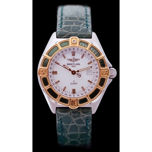 Montre Breitling J Class Lady verte