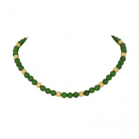 Collier 1960' en jade...