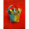 Sac Hermes " Picotin " bicolore