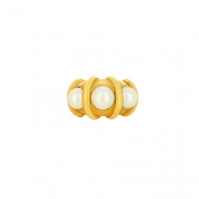 Bague Gaudrons en Or et...